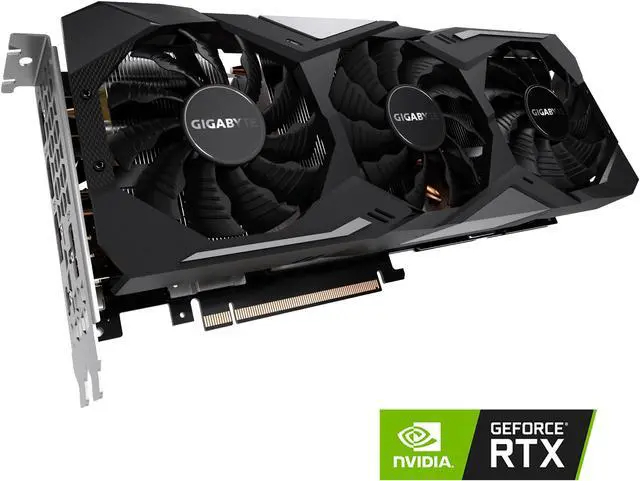 GIGABYTE GeForce RTX 2080 WINDFORCE OC 8G Graphics Card, 3 x