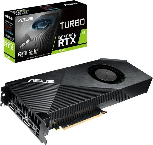 ASUS Turbo GeForce RTX 2070 Graphics Card TURBO-RTX2070-8G
