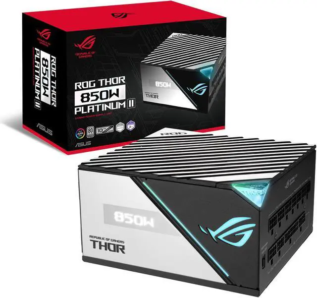 ASUS ROG Thor 850W Platinum II (850Watt, Fully Modular Power