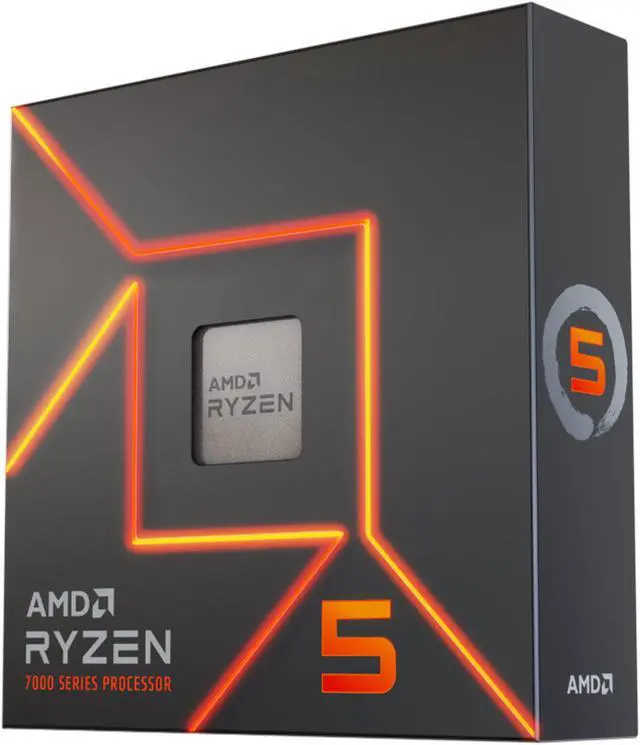 AMD Ryzen 5 7600X - Zen 4 6-Core 4.7 GHz - Socket AM5 - 105W
