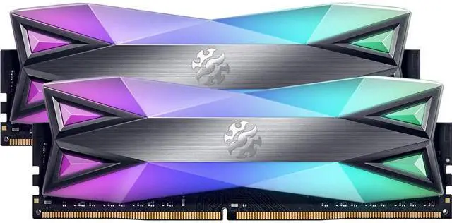 XPG SPECTRIX D60G RGB Desktop Memory: 16GB (2x8GB) DDR4 3200MHz