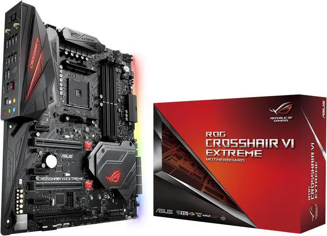 ASUS ROG CROSSHAIR VI EXTREME AM4 Extended ATX AMD Motherboard