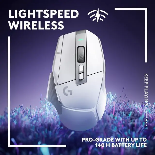 Logitech G502 X LIGHTSPEED Wireless Gaming Mouse - Optical mouse
