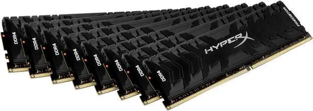 Used - Like New: HyperX Predator 128GB (8 x 16GB) DDR4 3000MHz