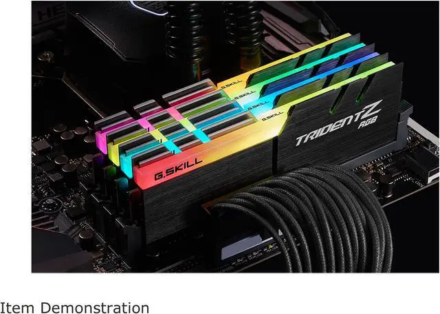 G.SKILL TridentZ RGB Series 32GB (4 x 8GB) 288-Pin PC RAM DDR4