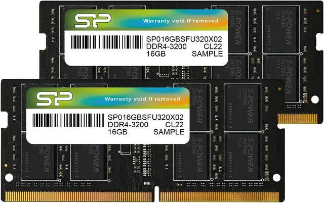 SP DDR4 3200 32GB ×2 計 64GB 動作確認済 Silicon Power（シリコン