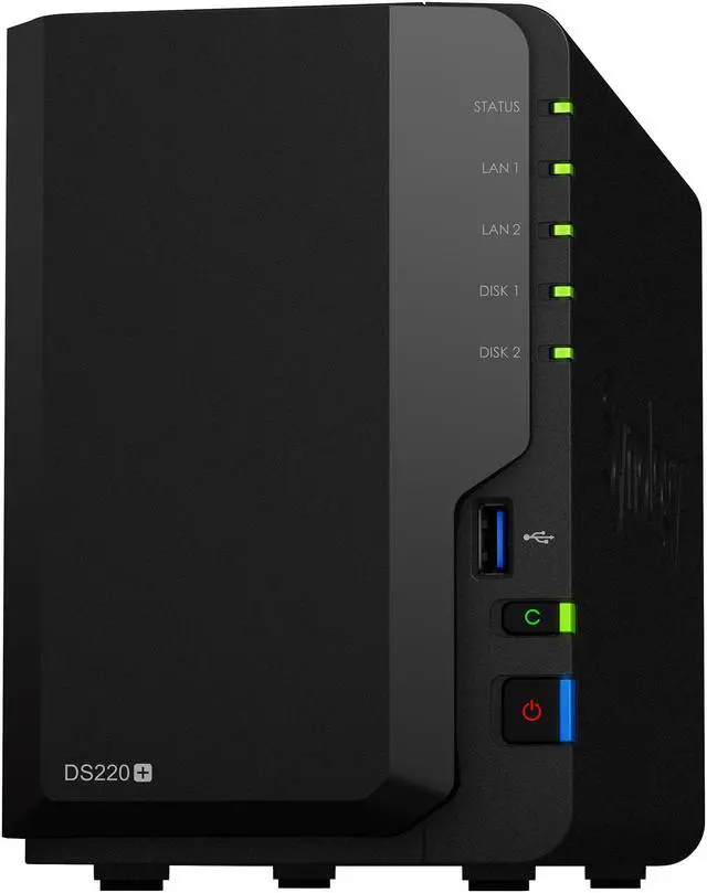 Synology 2 bay NAS DiskStation DS220+ (Diskless) - Newegg.com