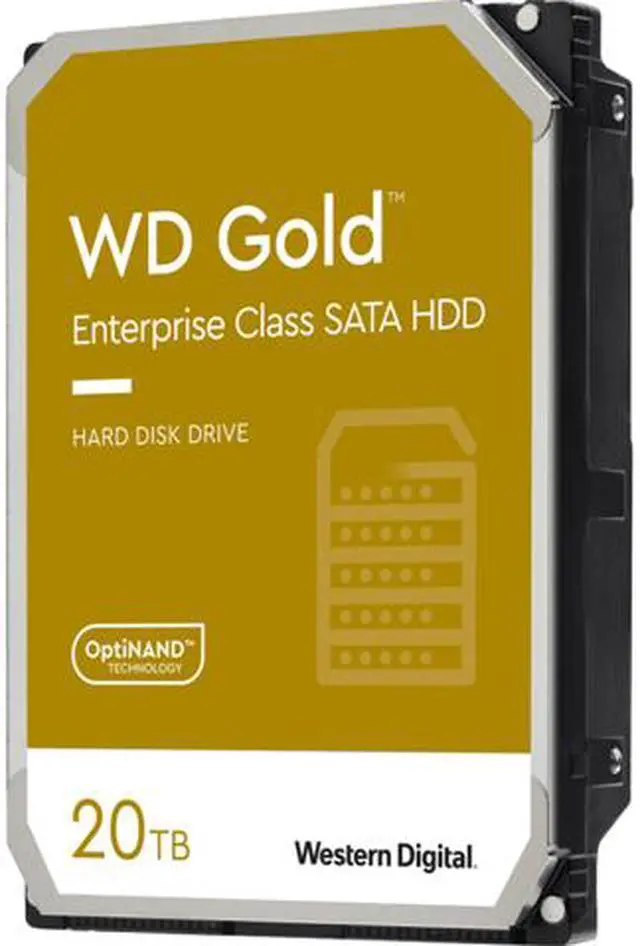 WD Gold 20TB Enterprise Class Hard Disk Drive - 7200 RPM Class