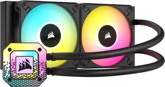 Corsair iCUE H100i Elite CAPELLIX XT Liquid CPU Cooler - Two AF120