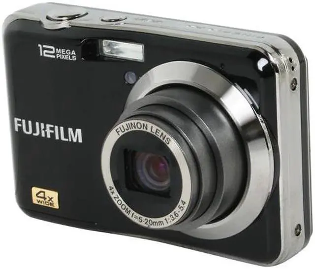FUJIFILM FINEPIX AX245 Black 12 MP Digital Camera - Newegg.com