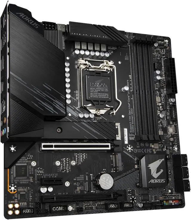 GIGABYTE AORUS B560M AORUS ELITE LGA 1200 Micro ATX Intel