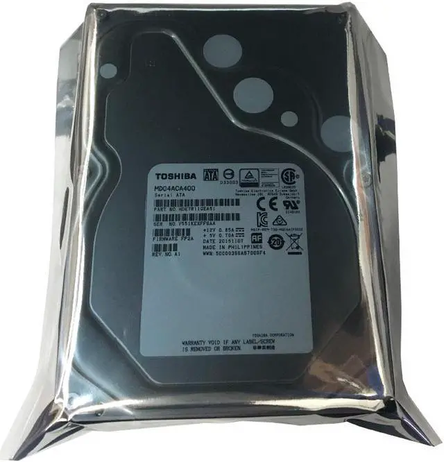 TOSHIBA 4TB 7200 RPM 3.5