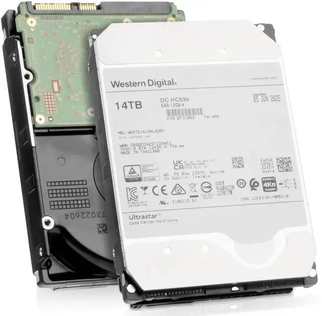 Refurbished: Western Digital Ultrastar DC HC530 WUH721414AL4204