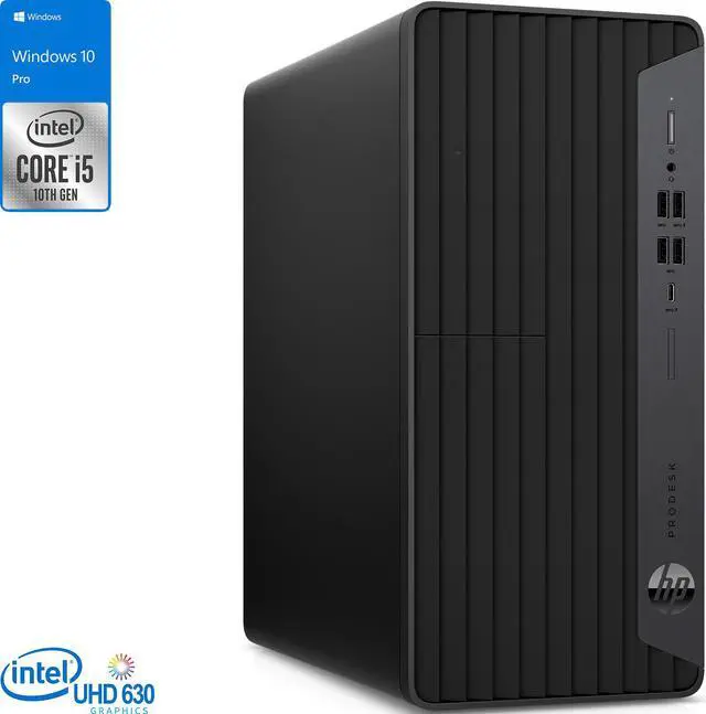 Refurbished: HP ProDesk 600 G6 Desktop, Intel Core i5-10500 Upto