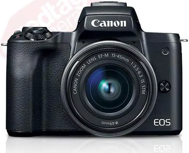 Canon EOS M50 Mirrorless Digital Camera with 15-45mm EF-M IS STM