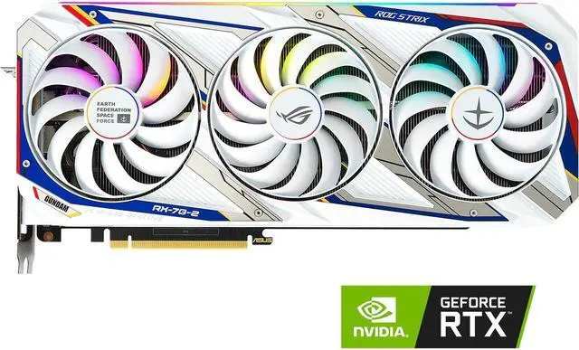 Refurbished: ASUS GeForce RTX 3080 Gundam 10GB GDDR6 ROG-STRIX