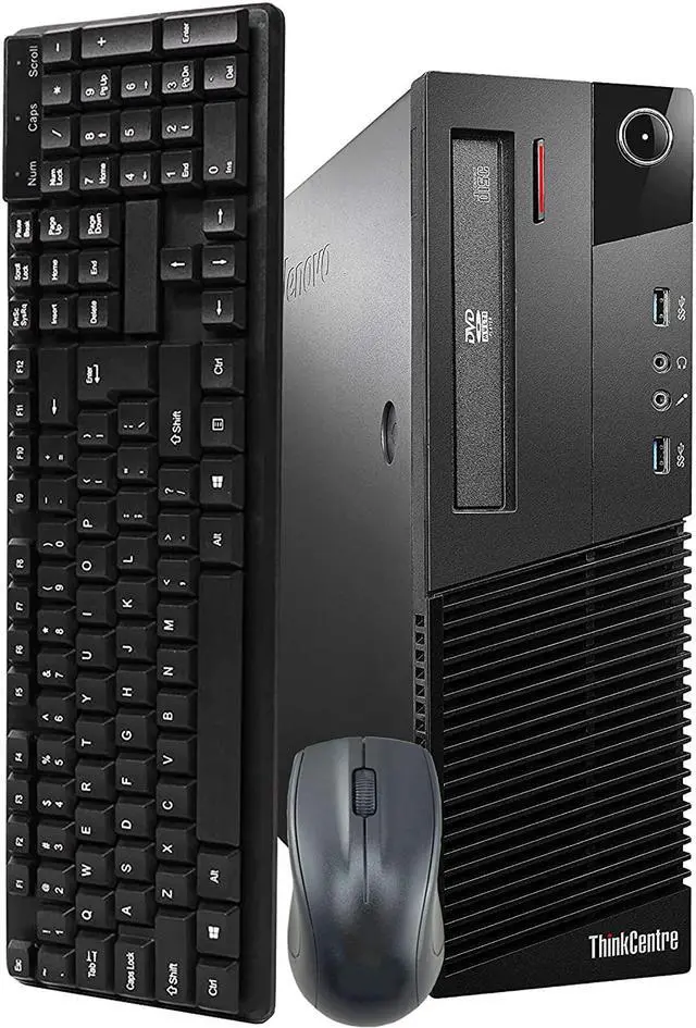 Refurbished: Lenovo ThinkCentre M93P Small Form Computer Desktop