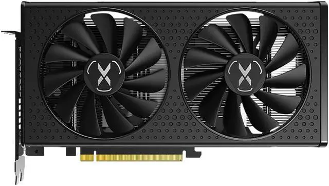 Refurbished: XFX RX 6600 8GB Black Wolf Edition PCI Express 4.0 x8