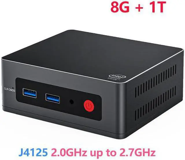 Beelink Mini PC GK Mini Windows 10 Pro Key Mini Computer J4125
