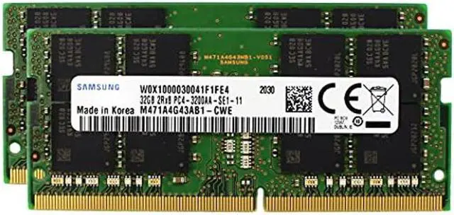 Samsung DDR4 3200 32GB ×2 計 64GB 【動作確認済】 Samsung DDR4 3200