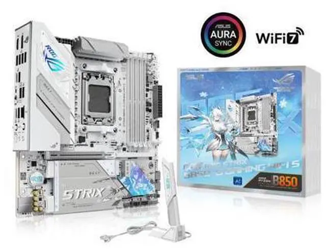 ASUS ROG Strix B850-G Gaming WiFi S motherboard, AM5 mATX , PCle5