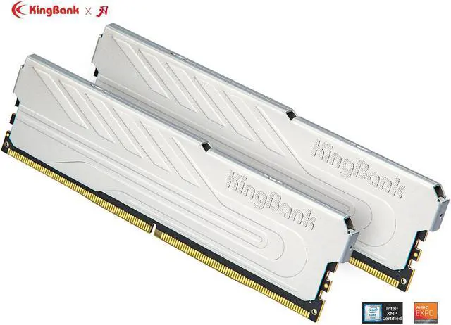 KingBank Computer Desktop Memory Ram DDR5 16GB(2x8GB) 6000MHz CL36