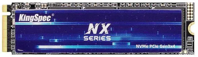 KingSpec M.2 2280 512GB PCIe Gen3 x4, NVMe 1.3 3D NAND Internal