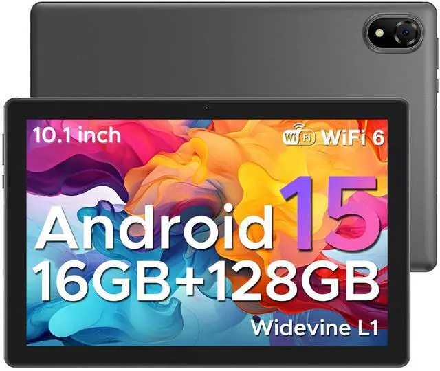 DOOGEE U10 Android 15 Tablet with 10 inch,16GB RAM + 128GB ROM
