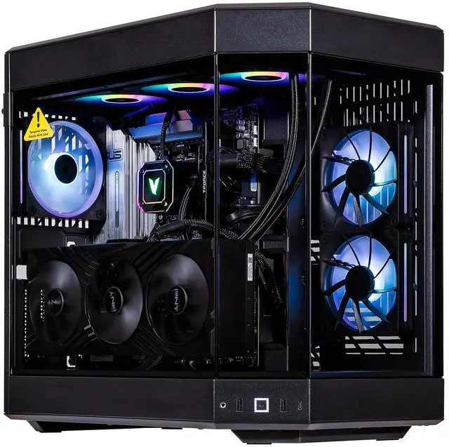 Velztorm Black Praetix 3D Gaming Desktop PC (AMD Ryzen 7 9800X3D