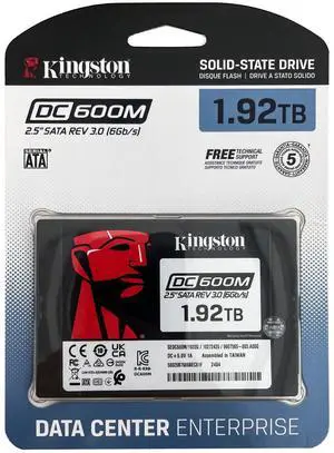 Kingston SEDC600M/1920G DC600M 1.92 TB Solid State Drive - 2.5