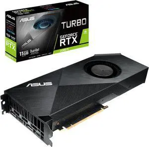 ASUS GeForce RTX 2080 8G Turbo Edition GDDR6 HDMI DP 1.4 USB Type