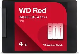 Western Digital 4TB WD Red SA500 NAS 3D NAND Internal SSD Solid