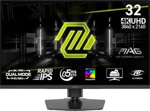 MSI MAG 256F 24.5” FHD Gaming Monitor – 180Hz, 1ms GTG, Rapid IPS
