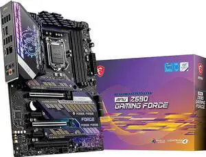 Refurbished: MSI MPG Z590 GAMING FORCE LGA 1200 ATX Motherboard (3