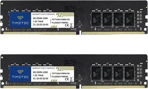 Timetec 32GB KIT(2x16GB) DDR4 2666MHz PC4-21300 Non-ECC Unbuffered