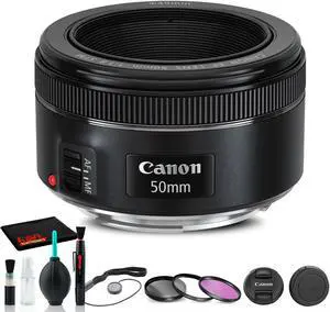Canon EF 50mm f/1.8 F1.8 STM Lens for EOS 6D 7D 5D Mark III Rebel