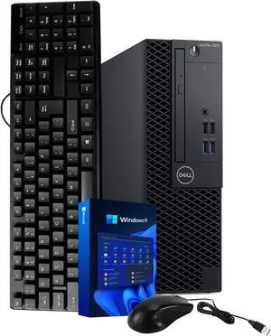 Refurbished: Dell Optiplex 3010 Desktop, Intel Quad Core i5 3470