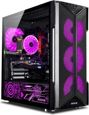 STGAubron Gaming Desktop PC, GeForce GTX 1660 Super 6G, Intel Core