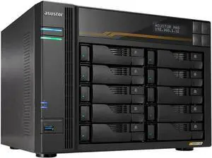 Asustor 10 Bay NAS Lockerstor 10 | AS6510T | Quad-Core CPU, Dual