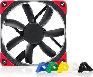 Noctua NF-F12 PWM chromax.black.swap, Premium Quiet Fan, 4-Pin