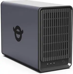 Yxk Zero1 4-Bay Desktop NAS, Quad-Core CPU, User-Friendly Home NAS