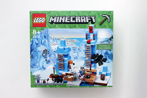 LEGO Minecraft The Ice Spikes (21131) Review - The Brick Fan
