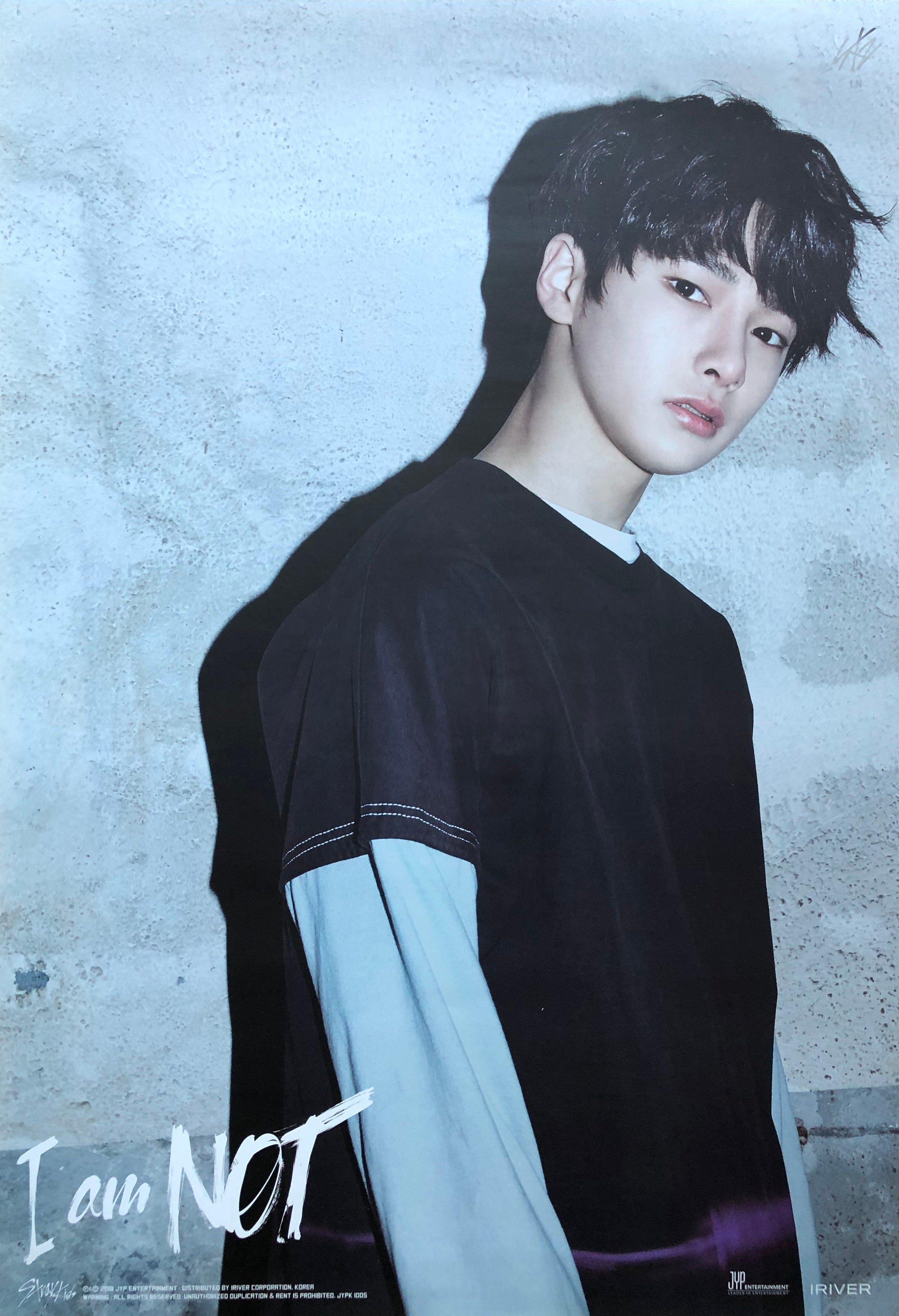 Stray Kids 1st Mini Album [I Am Not] Limited Edition Member Poster