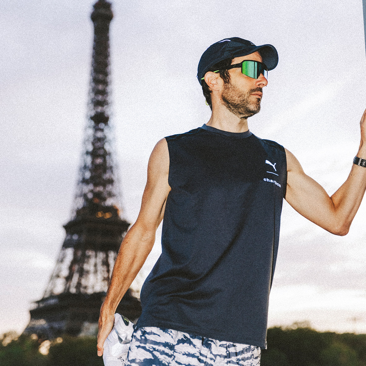 PUMA × CHARBON SLEEVELESS T-SHIRTS
