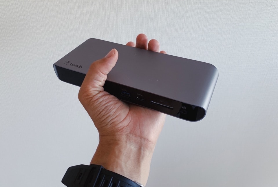 Thunderbolt 3 Dock Proレビュー】ケーブル1本で12ポート増設