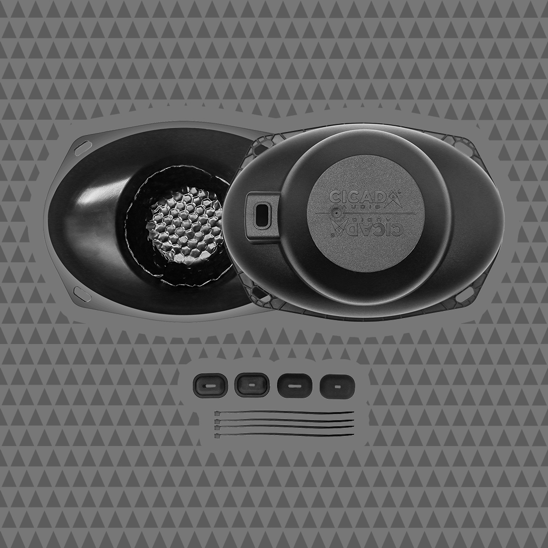 Buy 6X9-INCH MID-BASS COMPONENT SPEAKER KIT - 2Ω - Cicada Audio