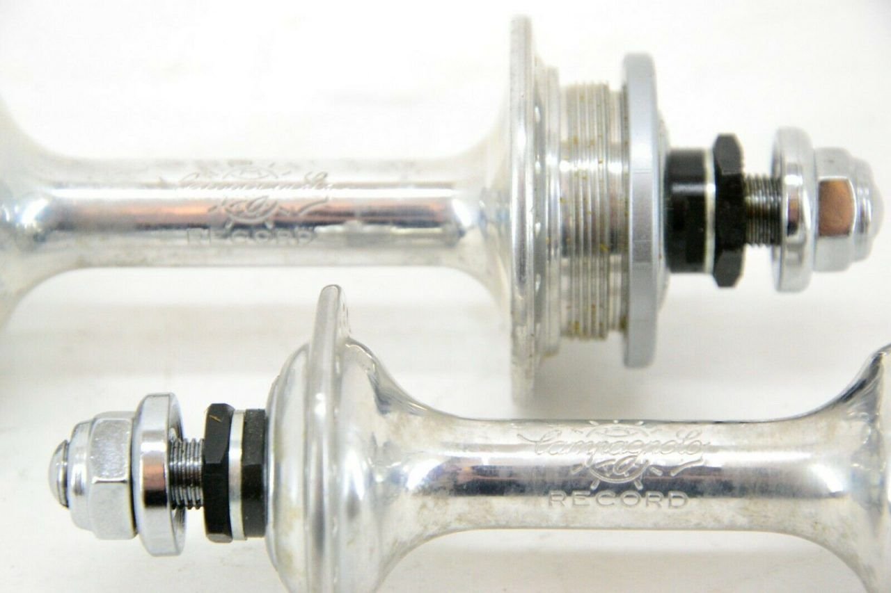 Campagnolo Record Pista Track Fixed Gear Low Flange Hub-Set