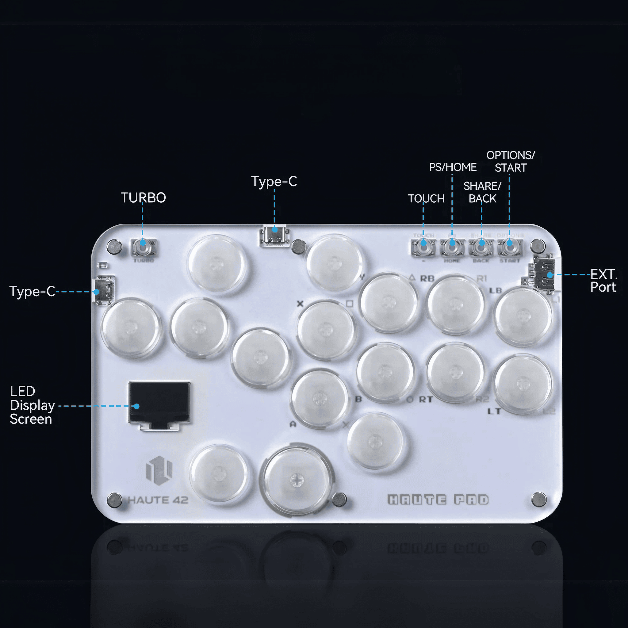 Haute42 HautePad Sseries S16 S13 | 薄型レバーレスコントローラー