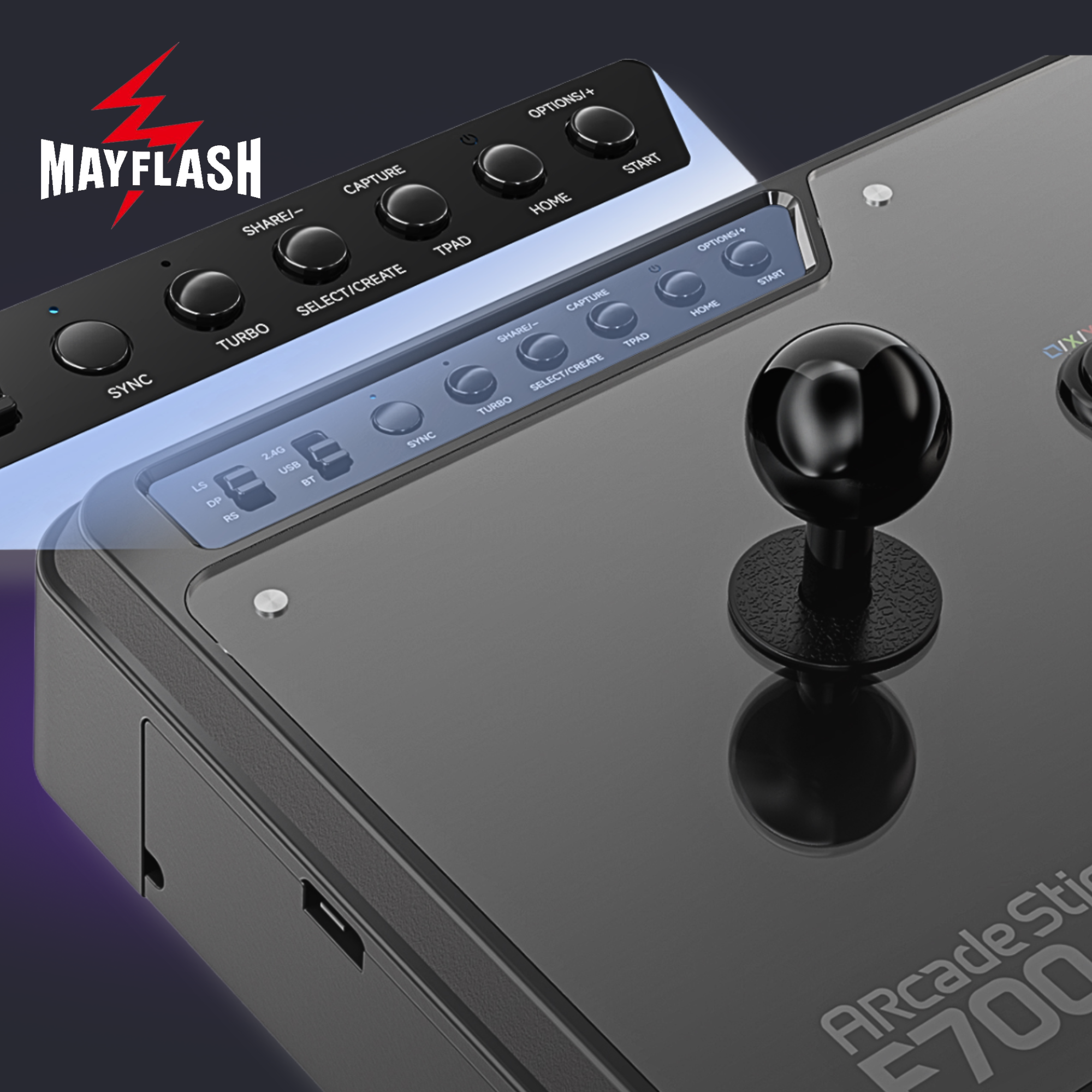 MayFlash F700 | アケコン | 無線接続・PS5対応 – CIELOGAMES