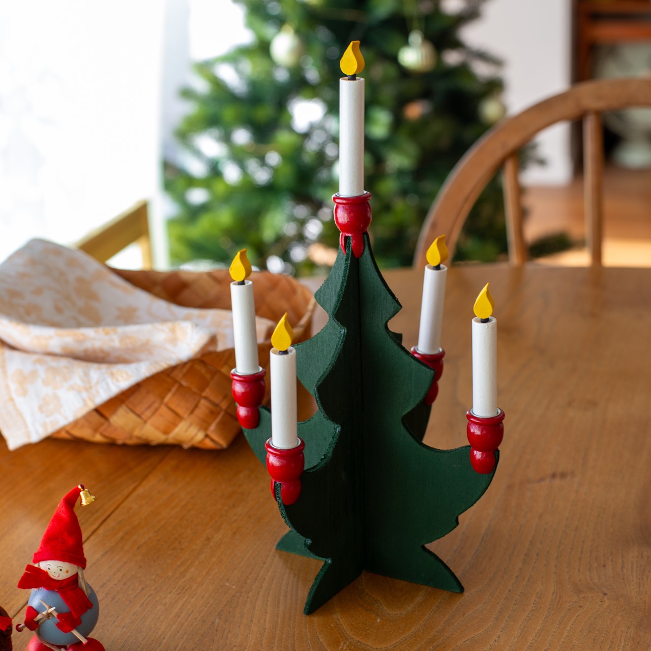 Larssons Tra ラッセントレー｜組み立て式木製クリスマスツリー M